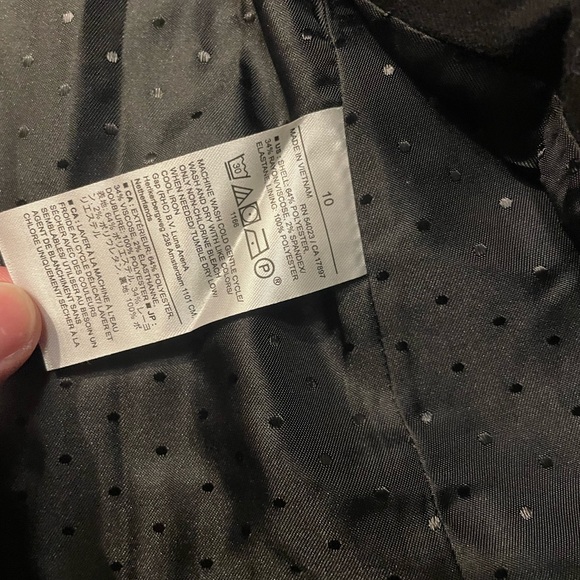 Loulou Flannel Black Blazer (Banana Republic Factory) - Picture 4 of 8